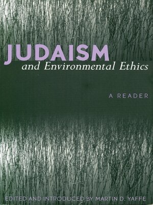 cover image of Judaism and Environmental Ethics
